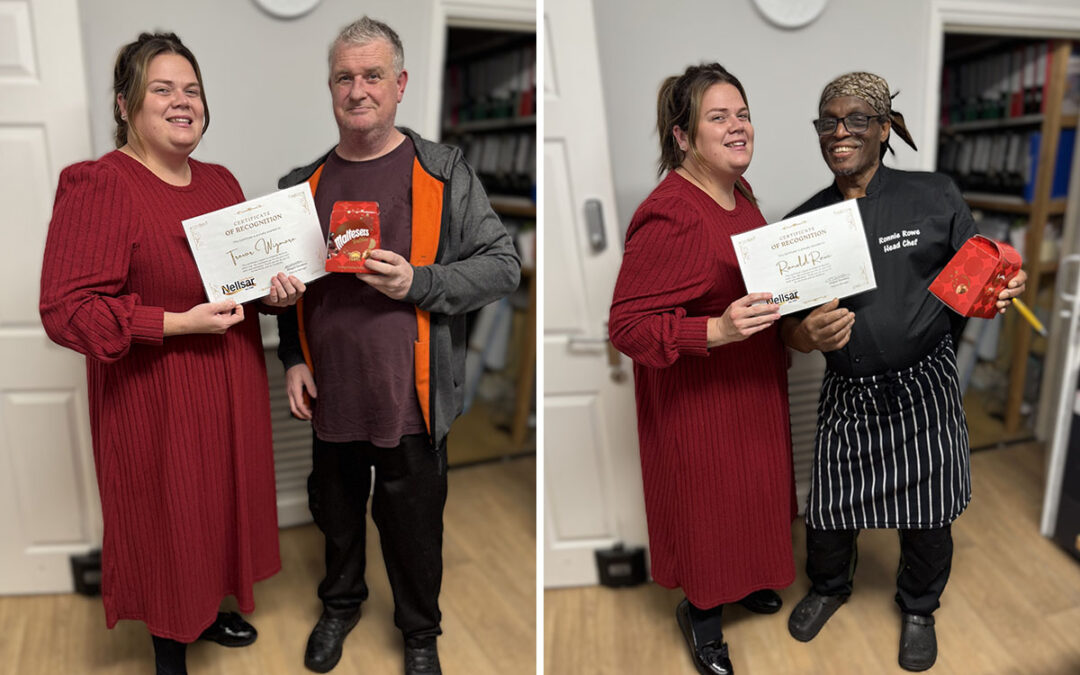 A heartfelt thank you to Chef team at The Old Downs Residential Care Home