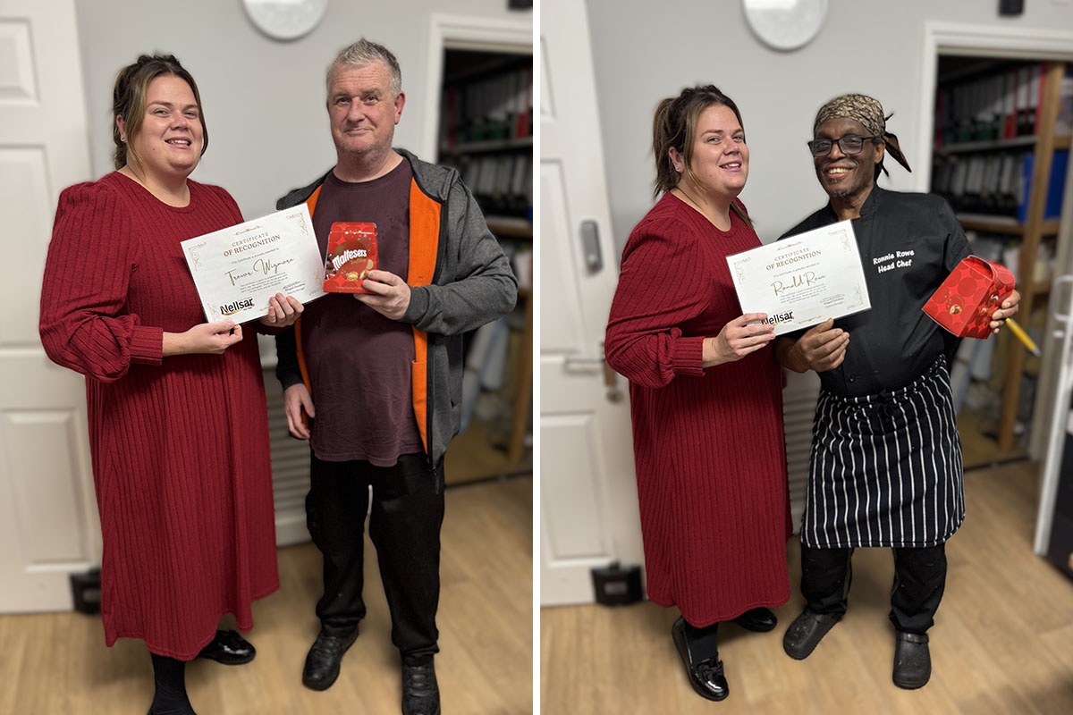 A heartfelt thank you to Chef team at The Old Downs Residential Care Home