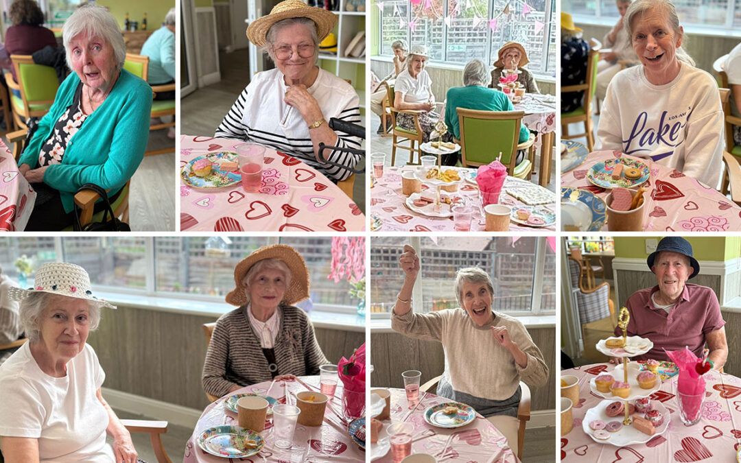 Pink party at The Old Downs Residential Care Home supports Breast Cancer Awareness