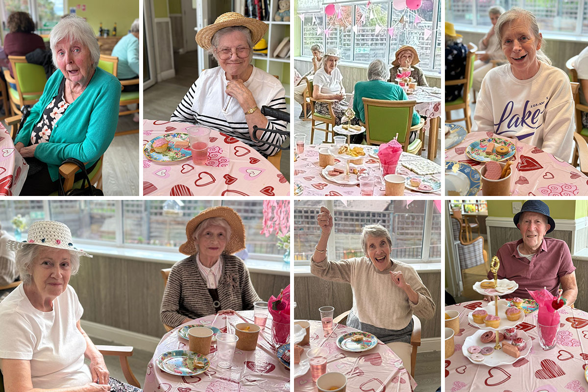 Pink party at The Old Downs Residential Care Home supports Breast Cancer Awareness