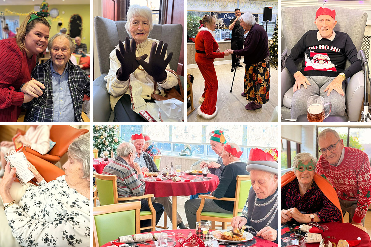 A wonderful Christmas season at The Old Downs Residential Care Home
