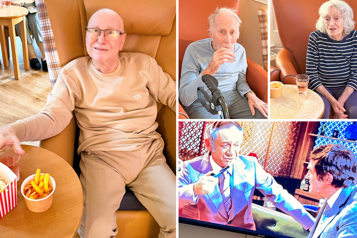 January film night at The Old Downs Residential Care Home